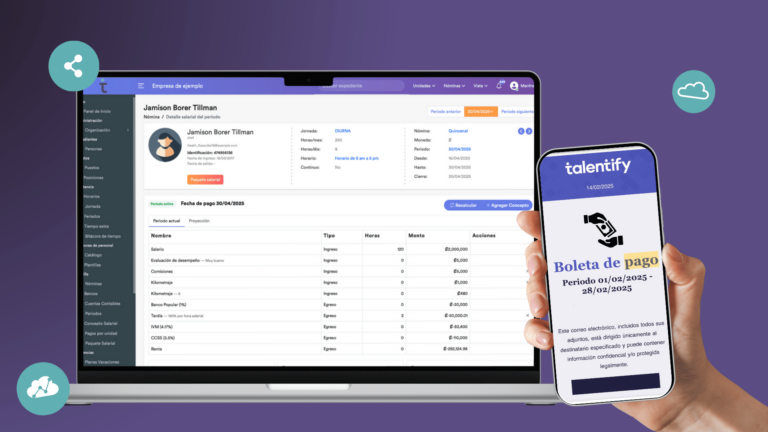 Talentify - Cálculo de Nómina y Gestión de Talento