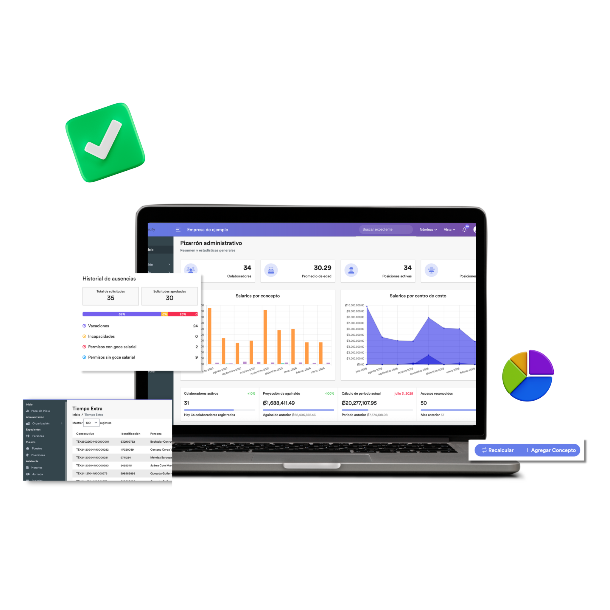 Talentify - Cálculo de Nómina y Gestión de Talento